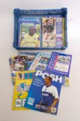 FOOTBALL; 50x Peterborough United football programmes