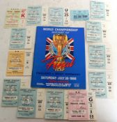 FOOTBALL; WORLD CUP 1966; An original World Cup 1966 Final Programme, the inside being signed by