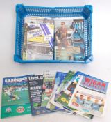 FOOTBALL; Quantity of Wigan Athletics football programmes