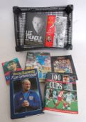 FOOTBALL; 7x books - Eric Cantona, Lee Trundle and others.