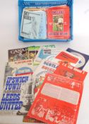 FOOTBALL; Collection of 76x 1970's assorted football programmes