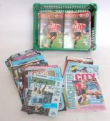 FOOTBALL; A collection of football programmes; Brentford & Manchester City.