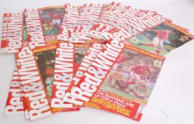 FOOTBALL; 44x Red & White Bristol City football programmes