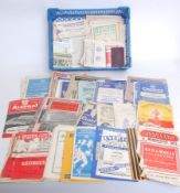 FOOTBALL; A collection of good early 1950's football programmes. Various teams / years.