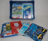 FOOTBALL; 71x Cardiff football programmes