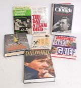 FOOTBALL; 7x books - Peter Shilton, Peter Ball etc