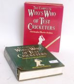CRICKET; Who's Who Of Test Cricketers x2