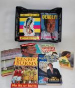 FOOTBALL; 10x football books; Tony Matthews, Ted Croker etc