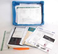 CRICKET; A LARGE quantity of assorted Cricket score cards and ephemera