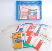 FOOTBALL; A collection of approx 100x 1960's assorted teams / years football programmes.