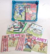 FOOTBALL; Collection of football programmes; Burnley & Yeovil Town