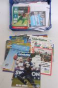 CRICKET; A large quantity of Somerset & Gloucestershire cricket programmes etc.