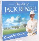 CRICKET; Jack Russell - Caught On Canvas, signed autographed to inside.