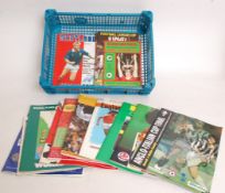 FOOTBALL; 20 x Cup Final & International programmes