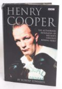 BOXING; Henry Cooper by Henry Cooper - signed autographed edition book