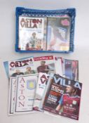 FOOTBALL; 68x Aston Villa football programmes