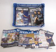 RUGBY; 52 x Bristol Rugby programmes