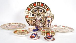 A collection of Royal Crown Derby Imari