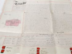 A set of 19th century Victorian Indentur