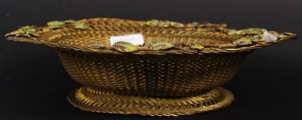 An early 20th century Art Nouveau wirewo