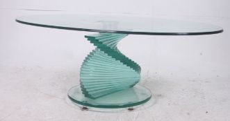 A contemporary glass Danny Lane style co