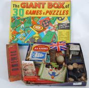 A collection of vintage games / playing
