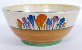 A Clarice Cliff Crocus Hand Painted Biza