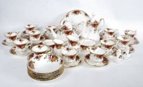A good selection of Royal Albert Old Cou