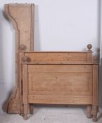 A Victorian 19th century French pine sin