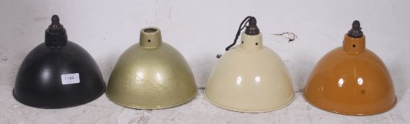 A set of 4 vintage 20th century retro en