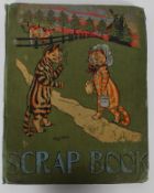 A good early 20th century vintage scrapb