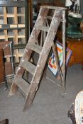 A set of 20th century industrial wooden