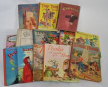 Two boxes of vintage childrens books and