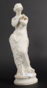 A 19th century Parian ware figurine
