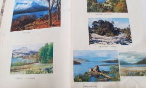 1947-60s TWO large scrapbooks ex BRIGADI