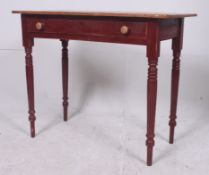 A 19th century Victorian console table h
