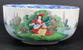 A 19th century Bourne & Leigh Watteau pa