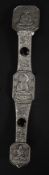 A Chinese oriental white metal good luck