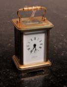 A Carrington of London brass miniature c