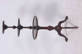 A good Victorian mahogany 3 tier small d