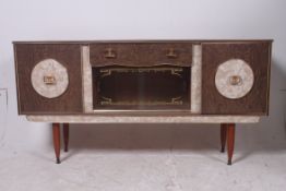A retro 1950's low sideboard dresser bei