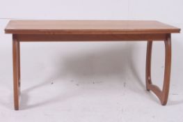 A 1970's retro Danish style teak wood co