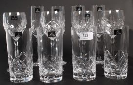 A quantity of Royal Doulton Crystal glas