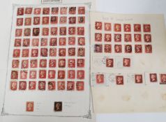 STAMPS; GB: A collection of Victorian st
