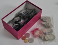 A large collection of commemorative coin