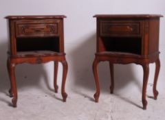 A pair of French 20th century louis styl