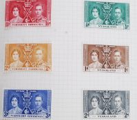 A good stamp album containing several pe