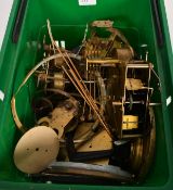 A collection of assorted vintage brass c