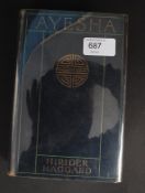 Haggard ( H. Rider ) ' Ayesha.'  The Ret