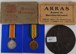 FIRST WORLD WAR MEDAL GROUP; 24014 Pte M